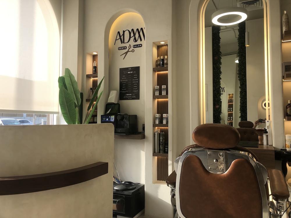 Reception and product shelves